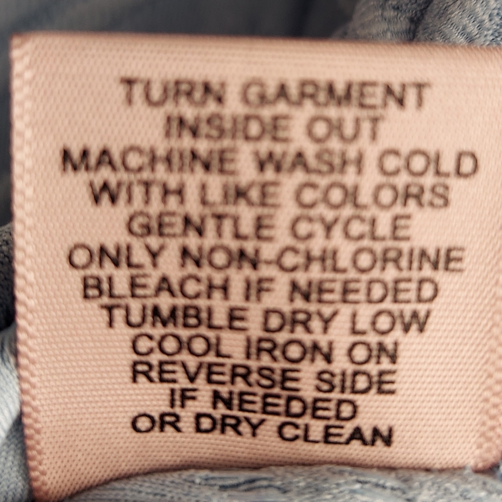 New 2X Hi-Lo Womens Top by Philosophy Dusty Blue - Picture 11 of 13